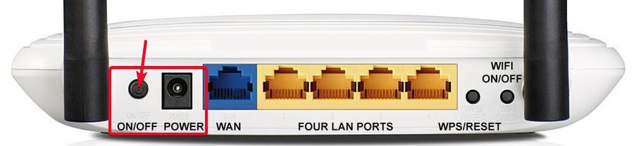 Router hard reboot TP Link