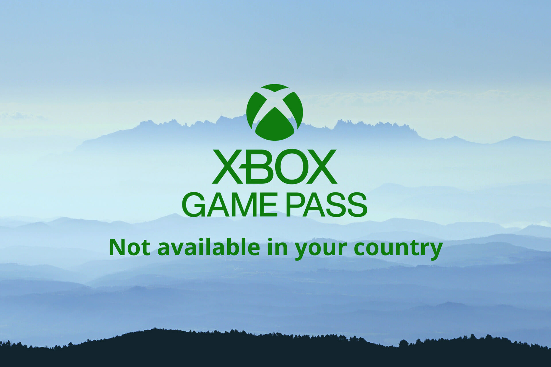 game pass not available in my country