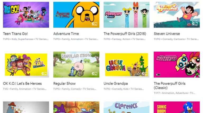Where Can You Watch Old Cartoon Network Shows Where to Watch Old Cartoon Network Shows in 2025 for Free?