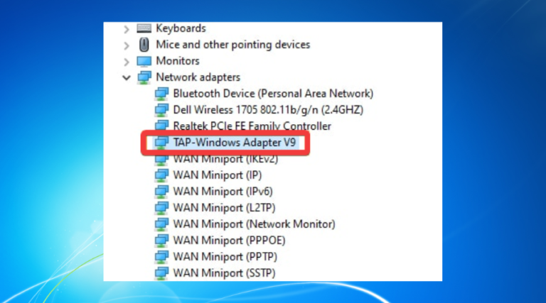 Openvpn не устанавливается tap driver windows 7