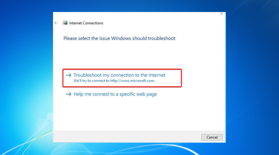 Windows 7 troubleshoot