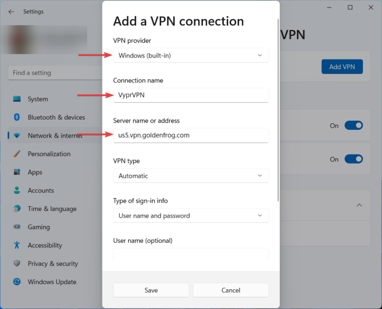 does windows 11 have a built in vpn server