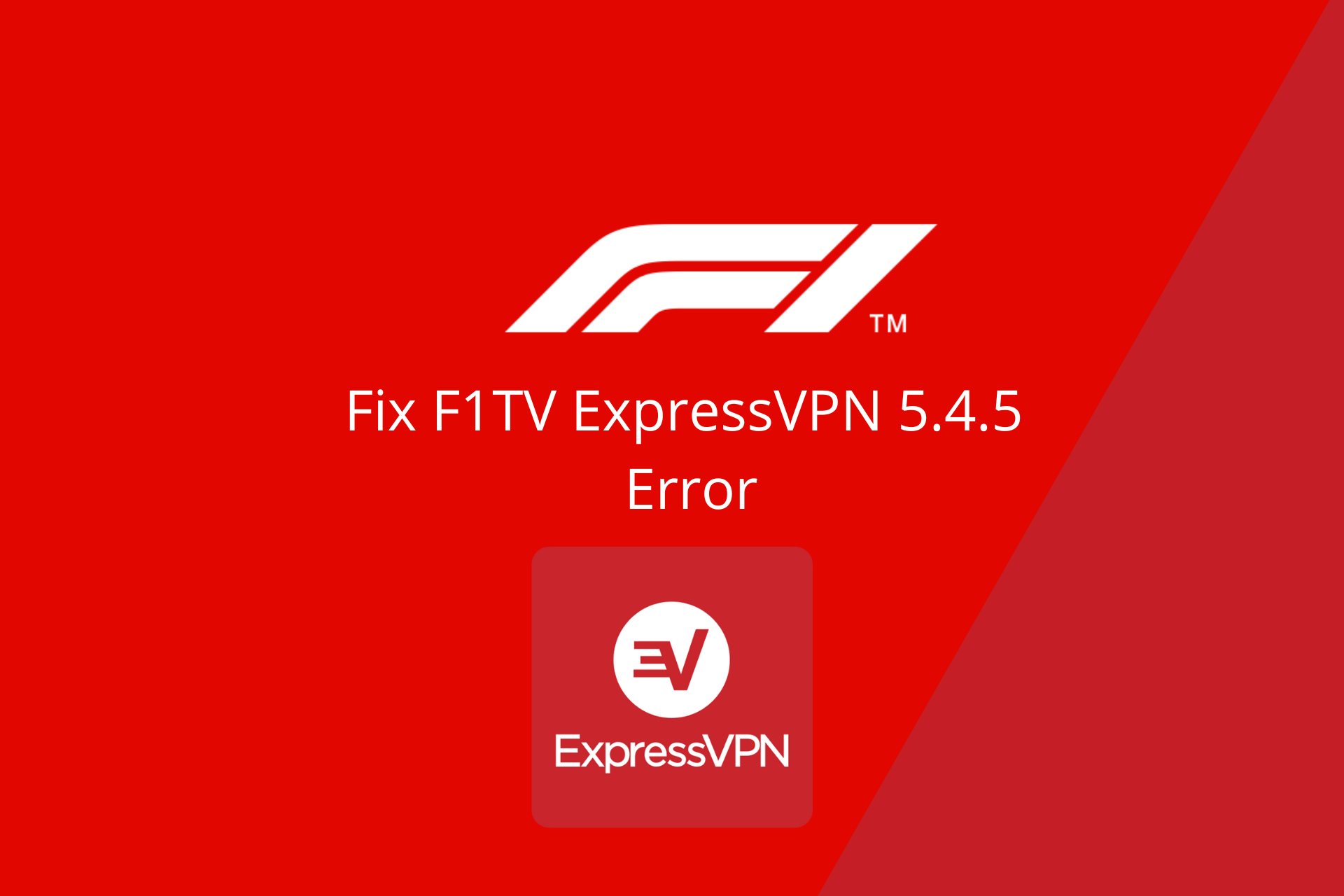 expressvpn f1 tv pro error