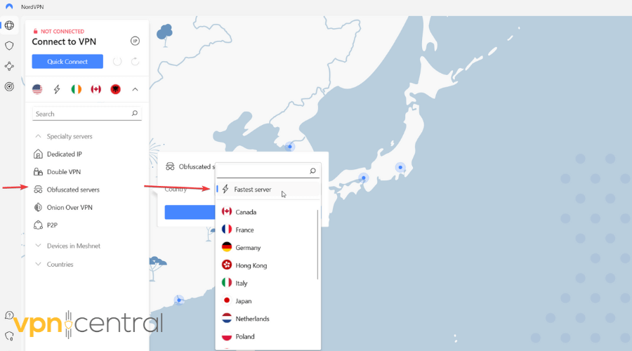 nordvpn obfuscated servers