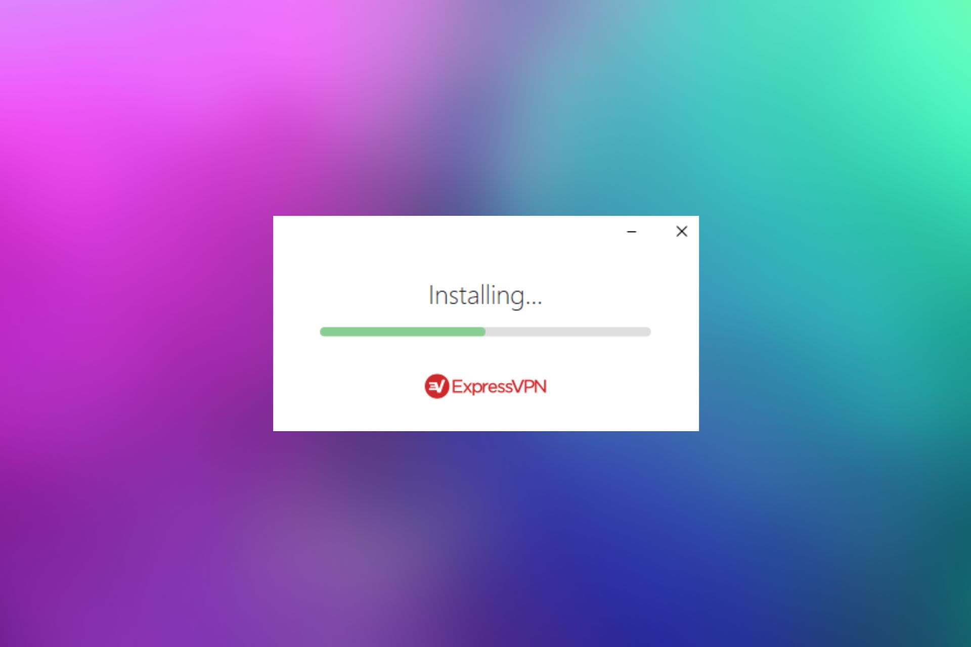 expressvpn installation failed