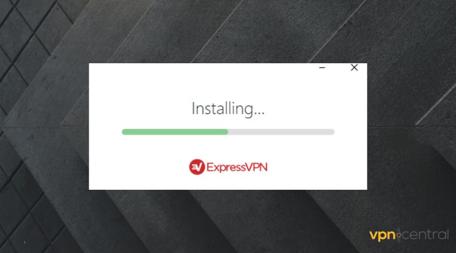 install express vpn