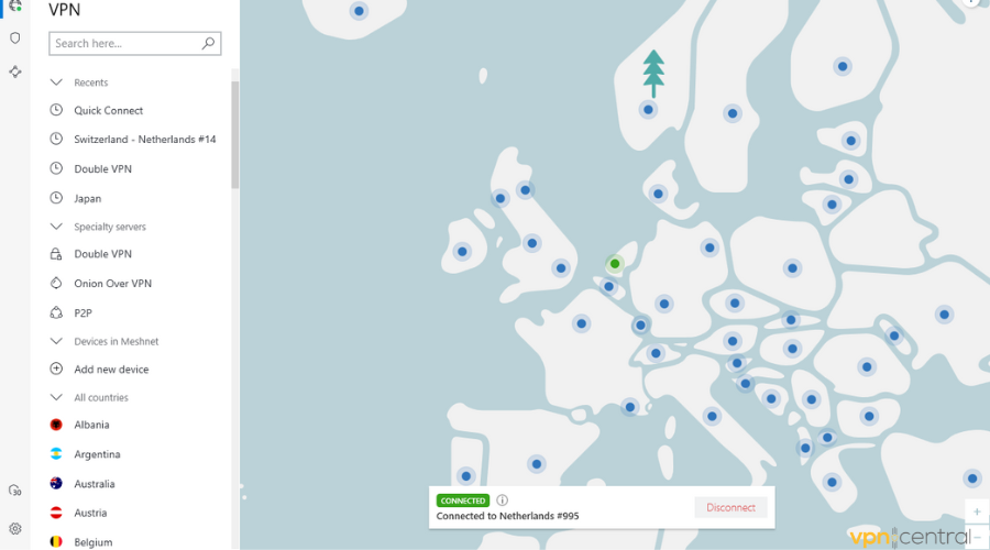 NordVPN Netherlands