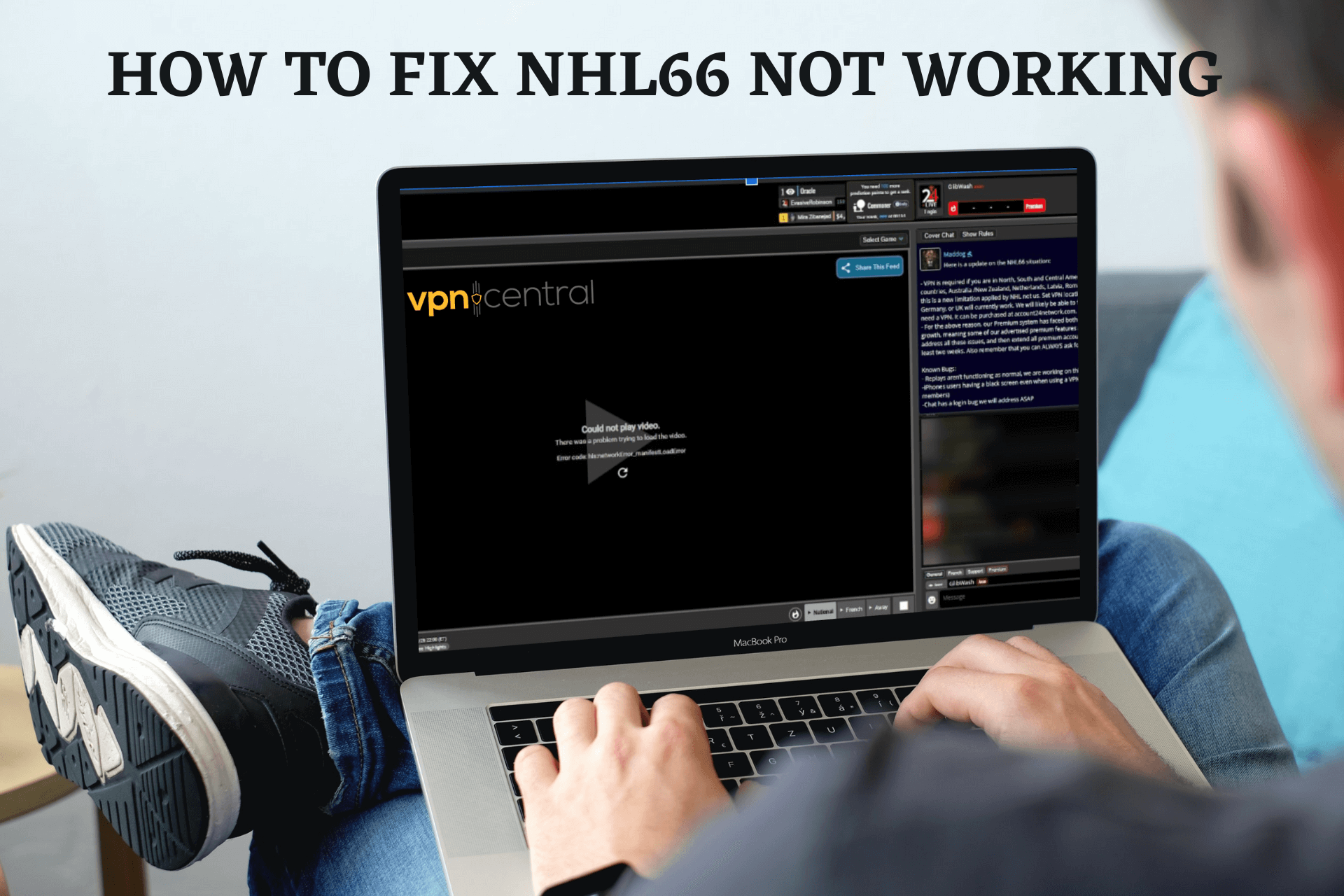 NHL66 not working