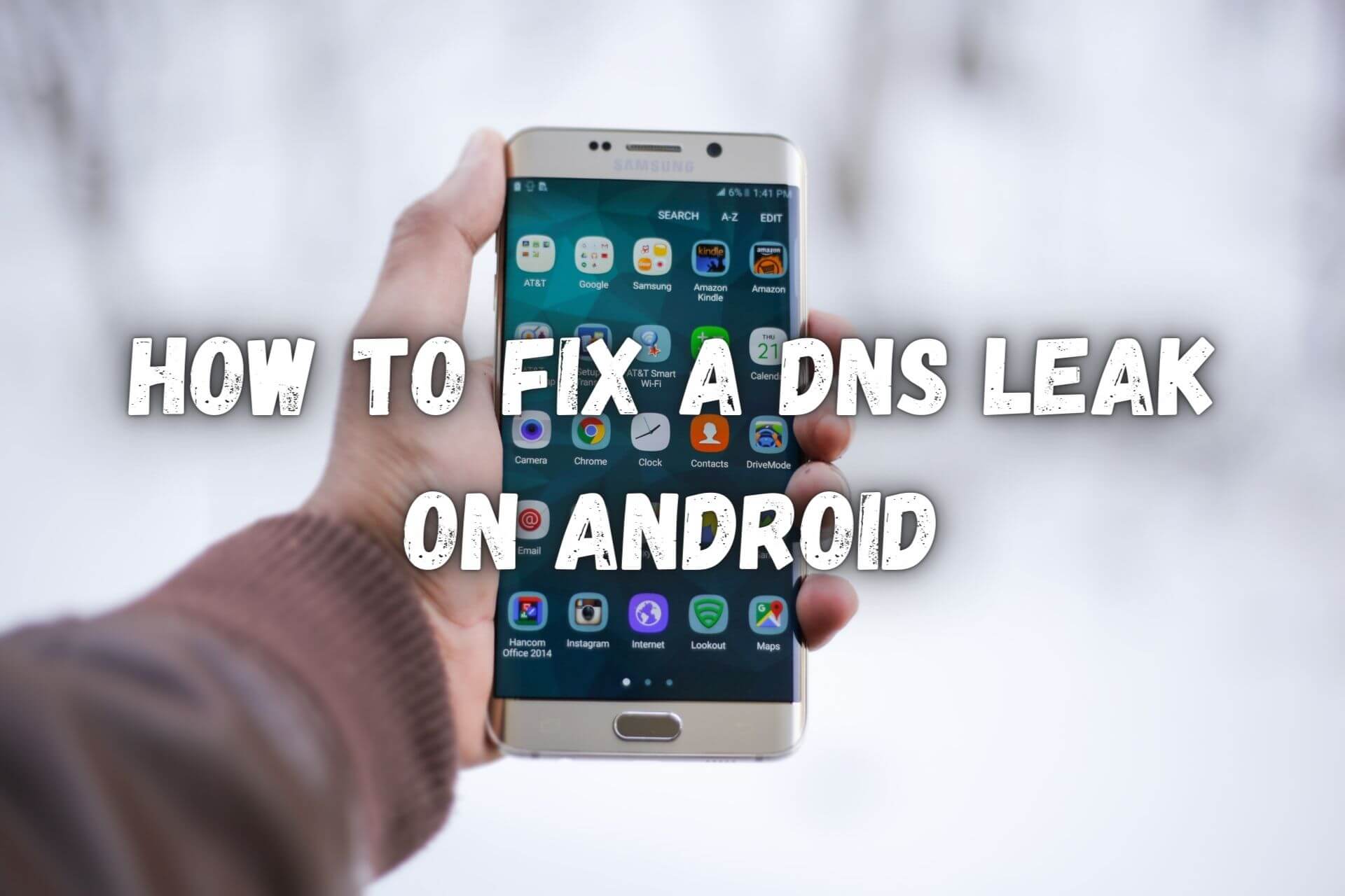 how to fix dns leak on android