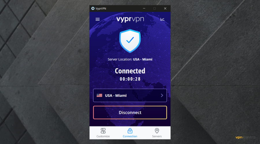 Tampa VPN server