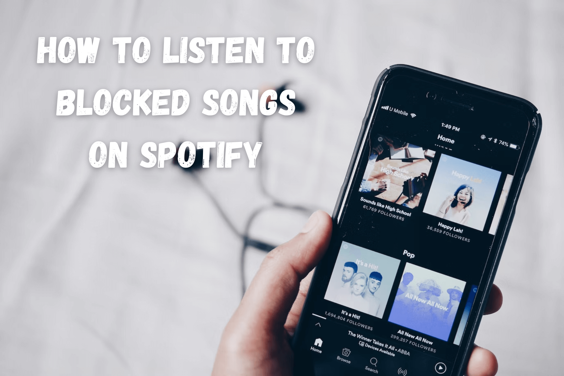 How to Listen to Blocked Songs on Spotify