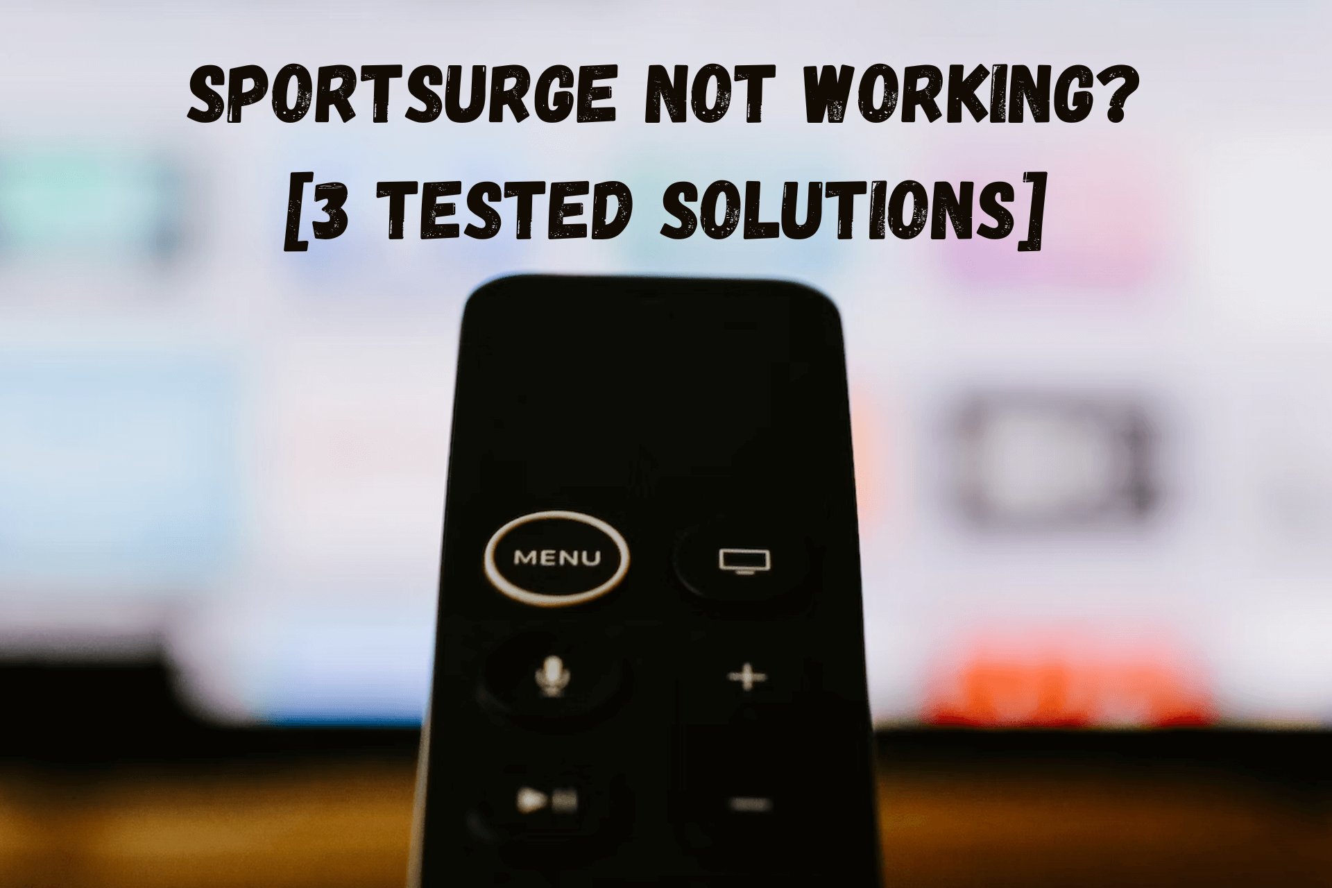 Sportsurge not working for anyone else? : r/tampabayrays