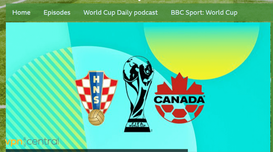 watch croatia vs canada live on bbc iplayer