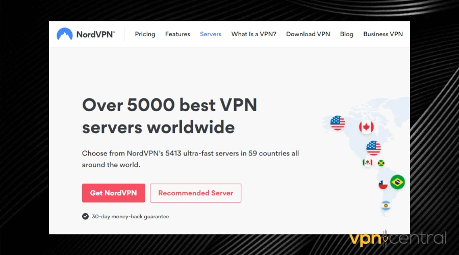 nordvpn official website