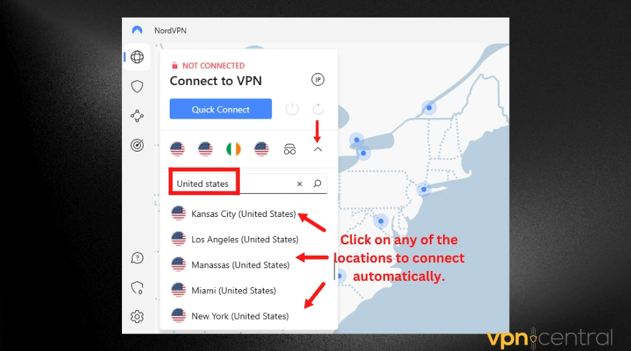 nordvpn united states servers