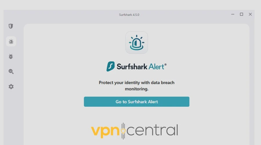 Surfshark Identity Monitor