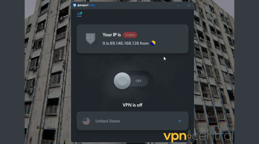 Bright VPN for Windows