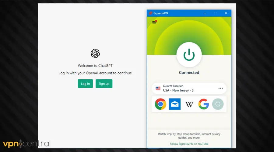 expressvpn with chatgpt