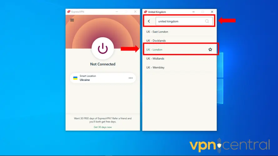 expressvpn uk servers