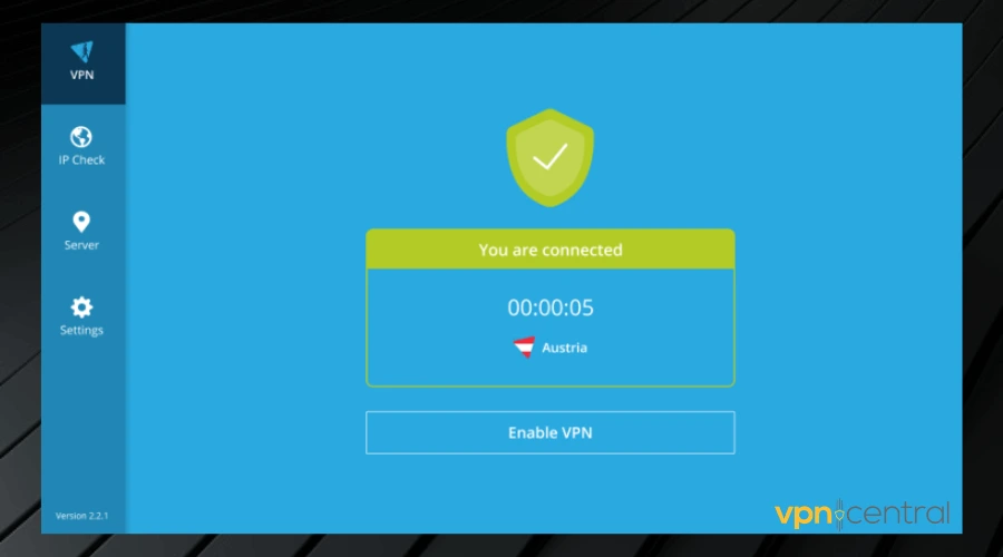 hide.me vpn user interface