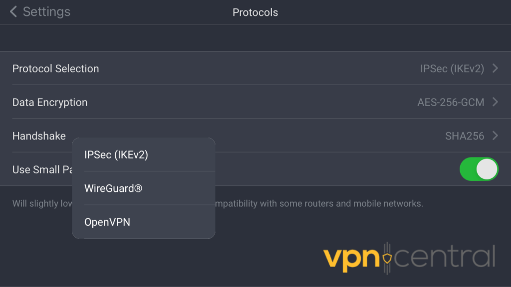 vpn protocols