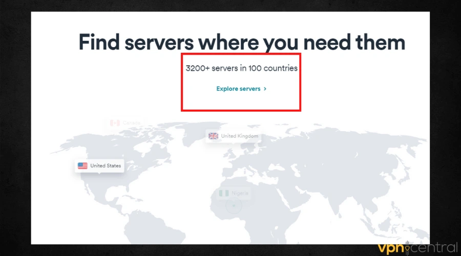 vpn server locations
