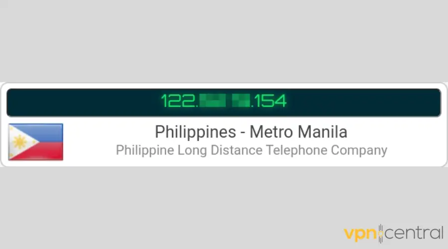 Philippines IP address