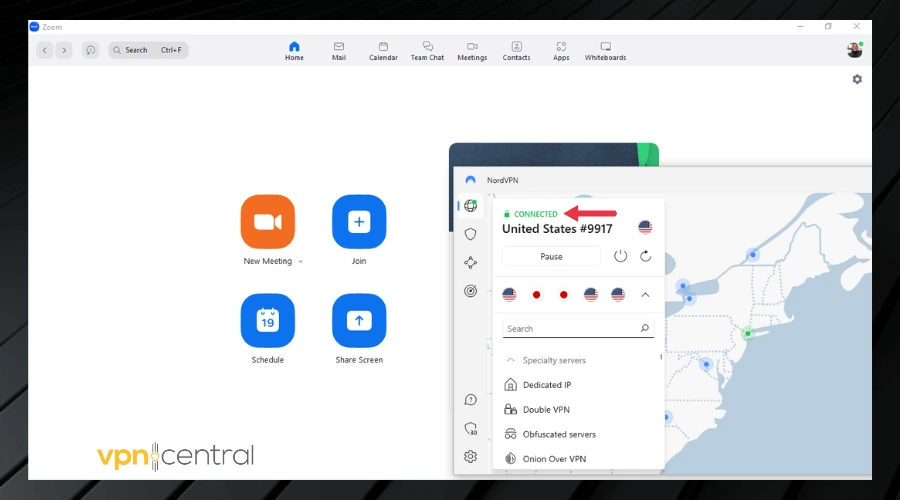 zoom working with nordvpn