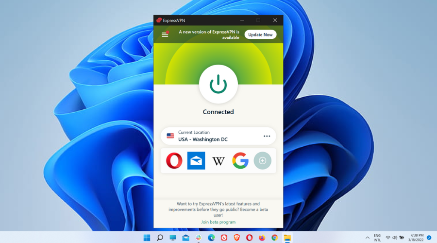 ExpressVPN Windows