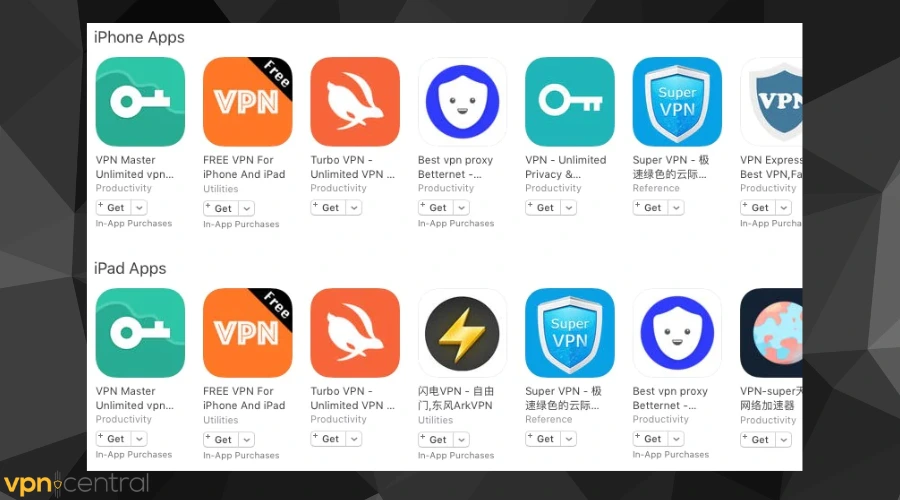 download vpn on iphone