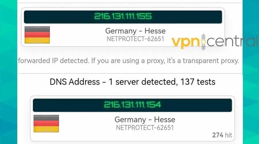 pandavpn dns and ip leak test