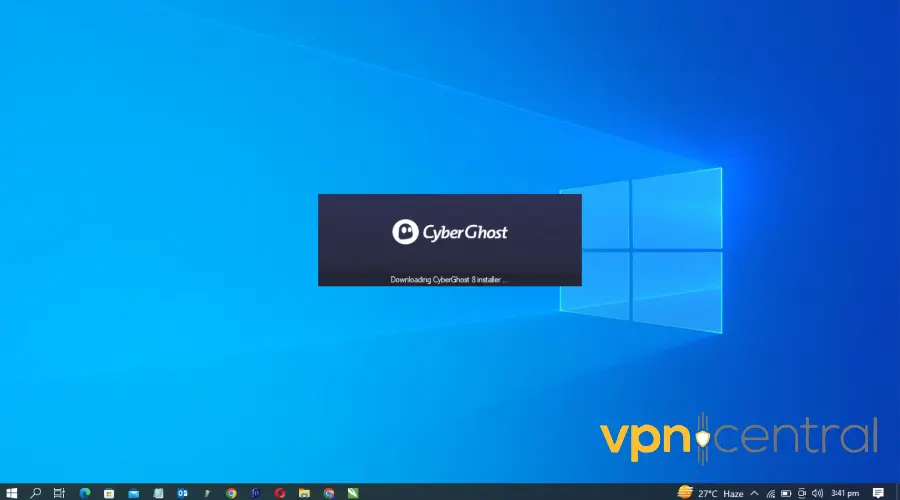 install cyberghost