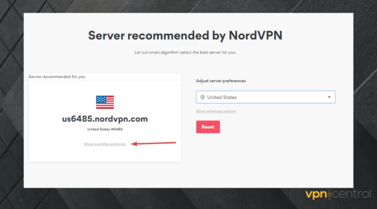 nordvpn server locations