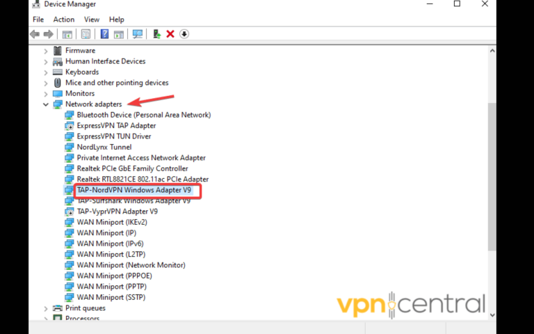 vpn network adapter