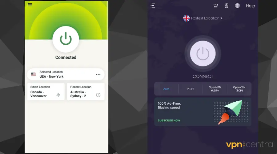 expressvpn vs vpn super unlimited proxy