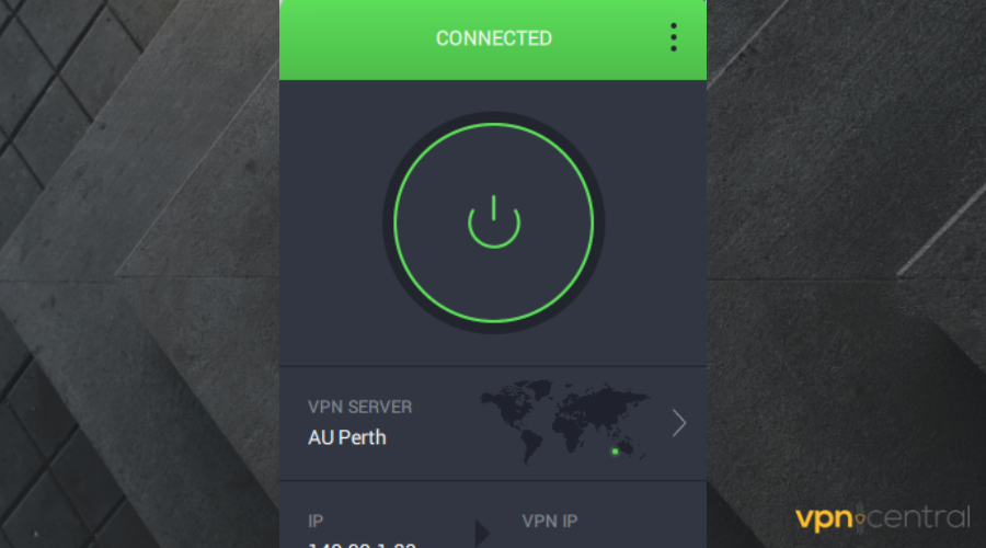 pia connected to australia