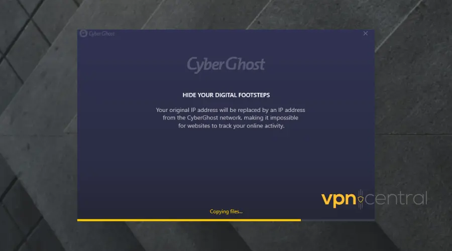 install cyberghost