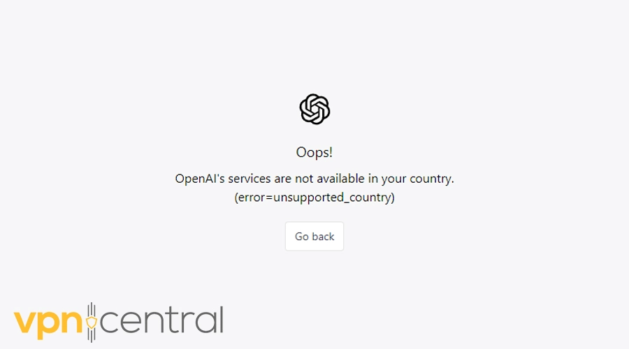 openai services unavailable