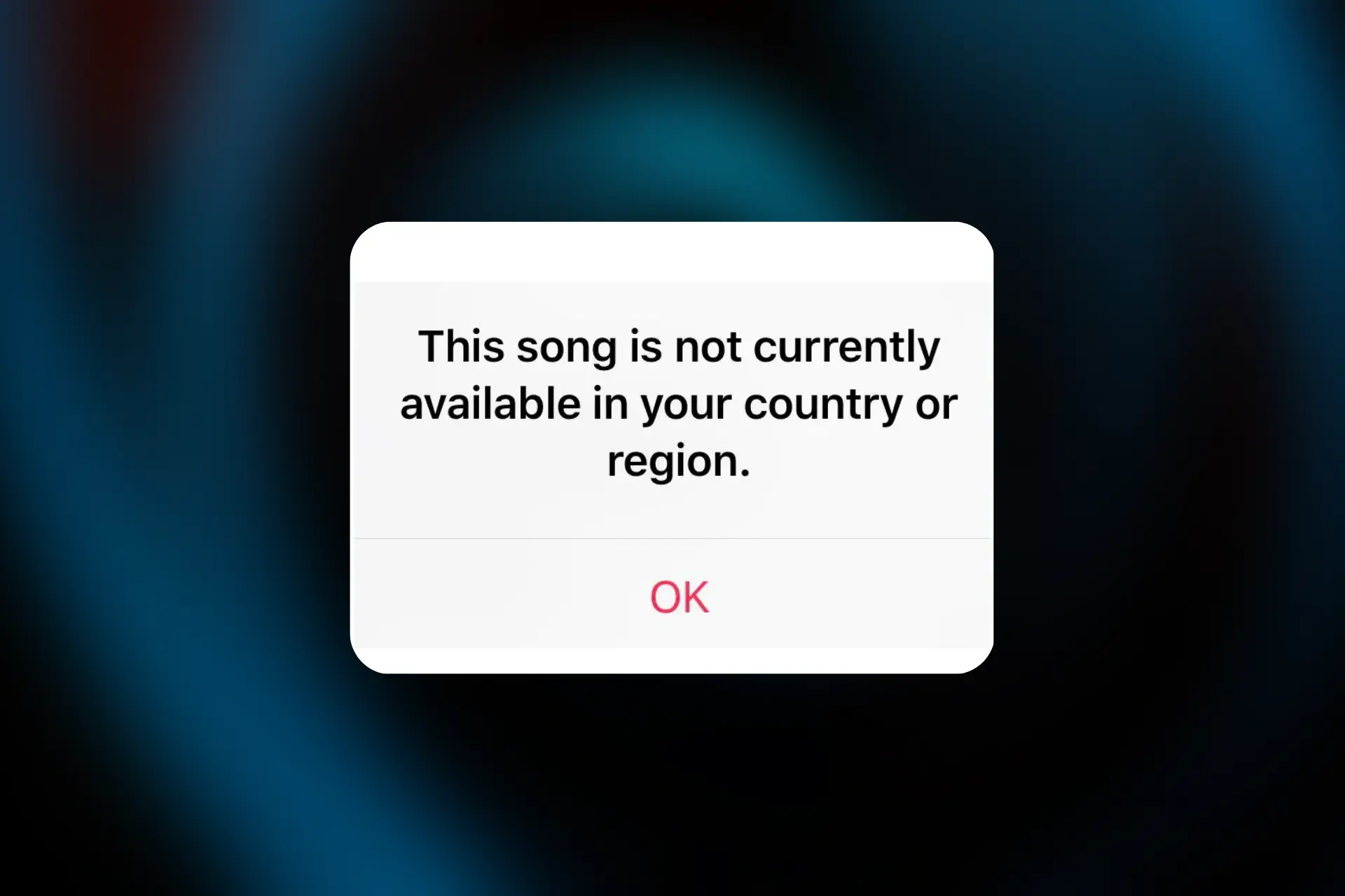 iPhone Fix This Song Is Not Currently Available In Your Country