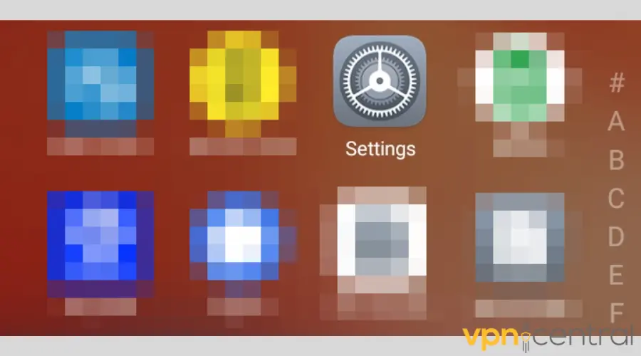 Android Settings icon