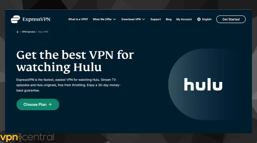 expressvpn hulu