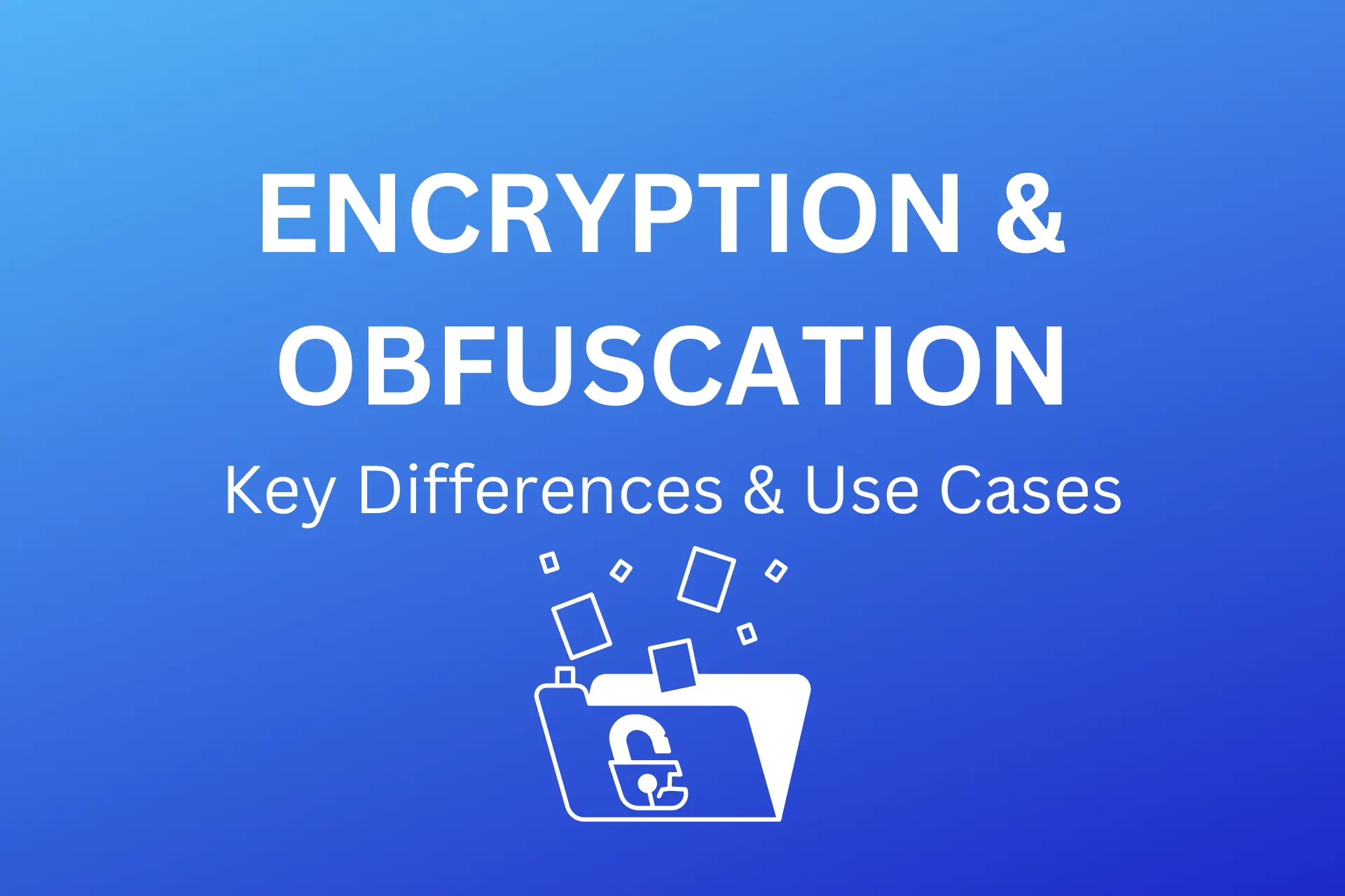 difference between data encryption and data obfuscation