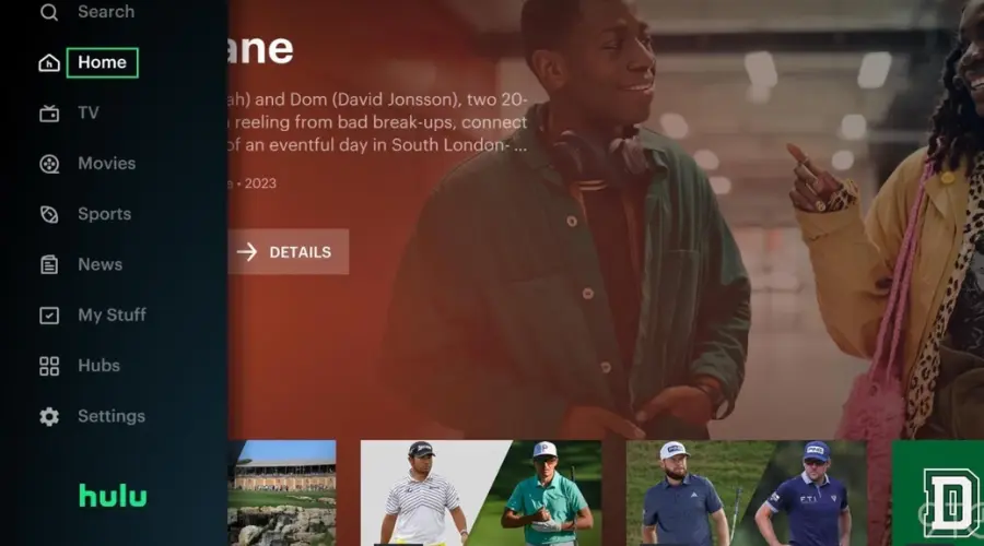 hulu homepage