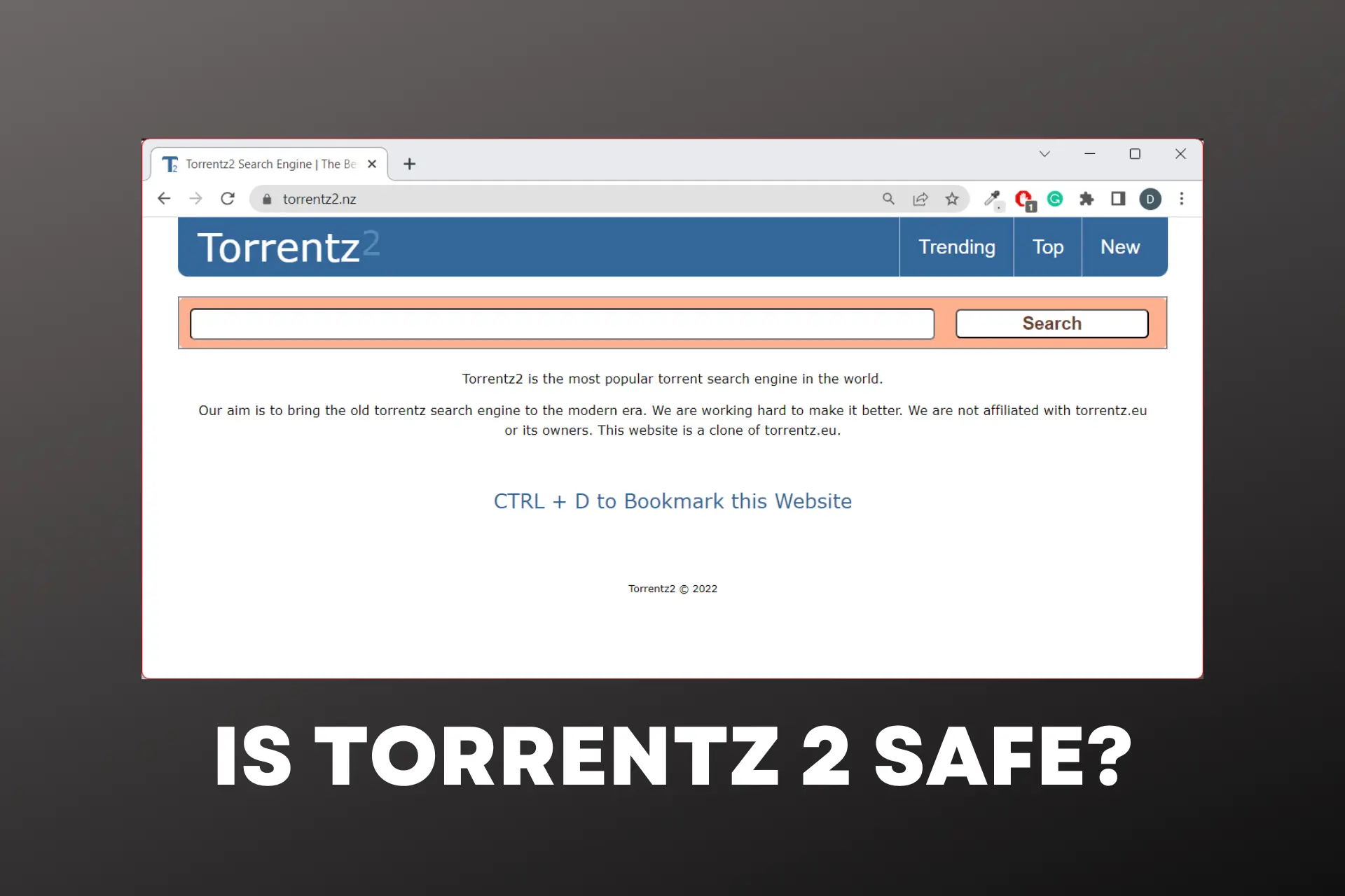 is torrentz 2 safe