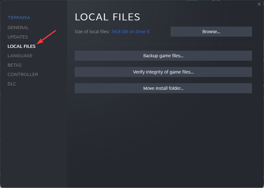 steam rust local files