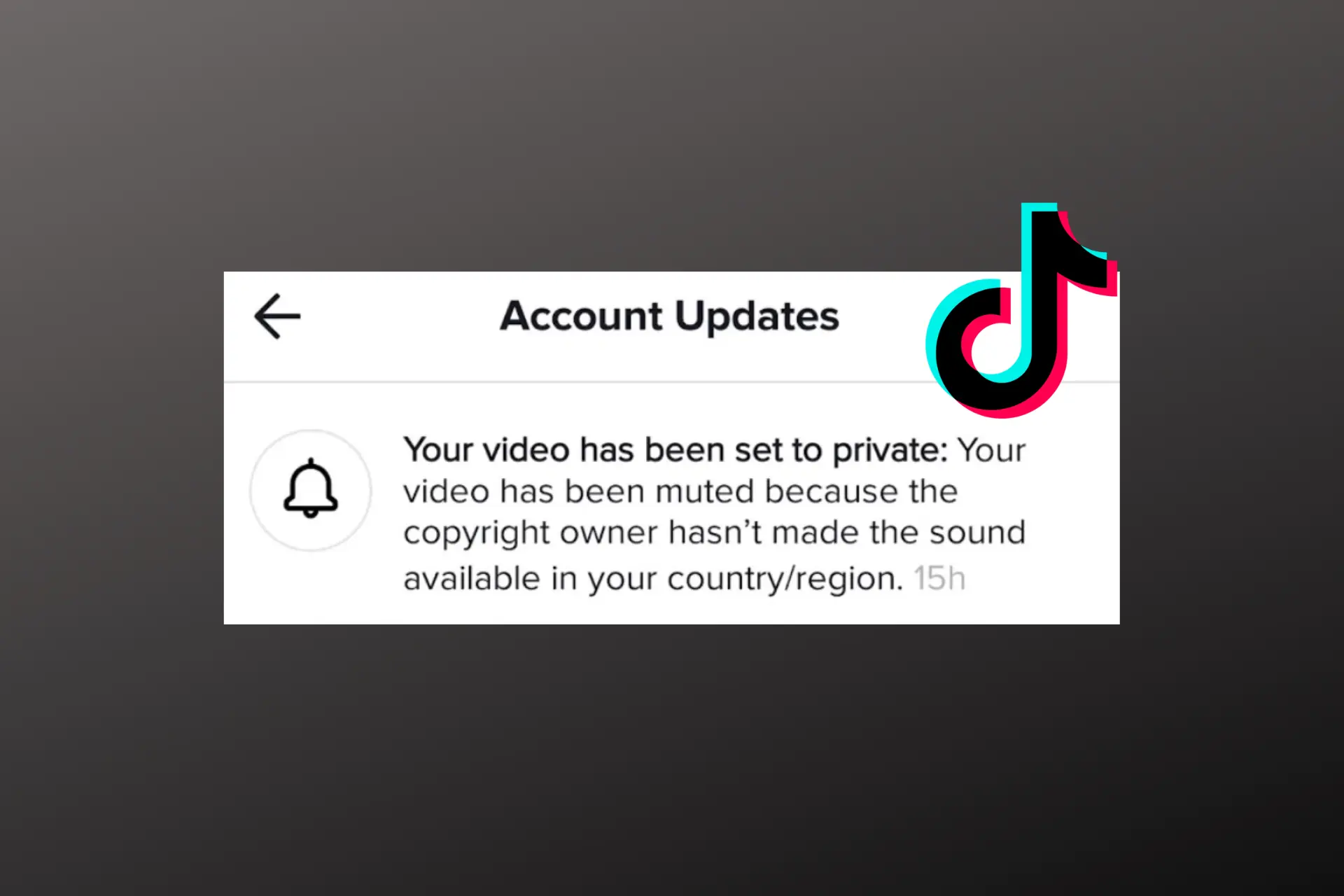 tiktok sound not available in your country