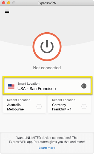try a different vpn location