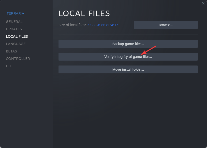 steam rust local files verify integrity of game files