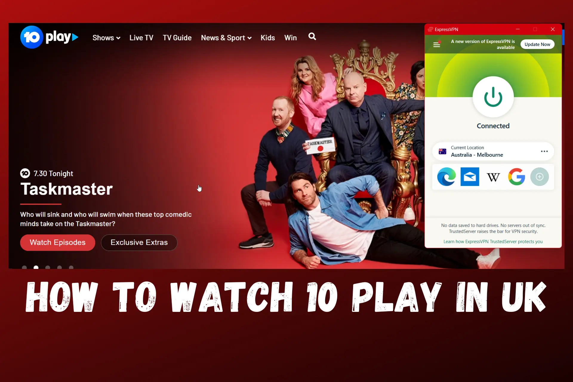 watch 10 play in uk