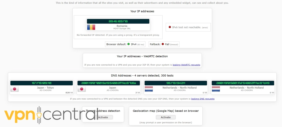 clearvpn 2 ipleak